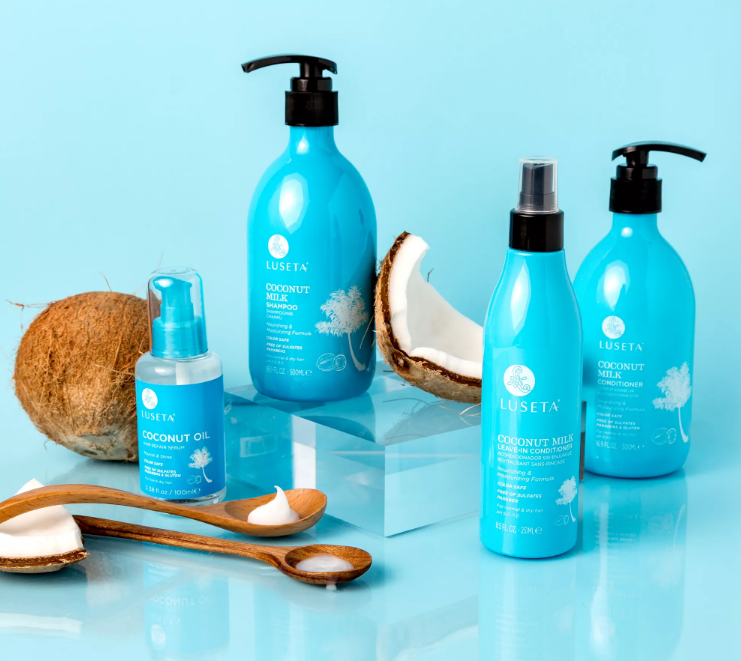 Luseta FourPiece Coconut Milk Hair Collection QVC Influencer Newsletter